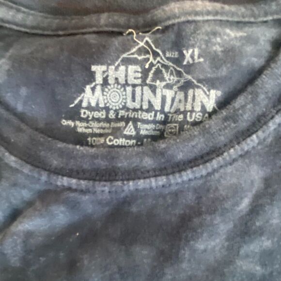 The Mountain T-Shirt Men's XL Blue Arctic Wiccan Owl Anne Stokes Collection - Picture 3 of 8